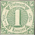Numeral in Circle - Germany / Old German States / Thurn und Taxis 1859 - 1