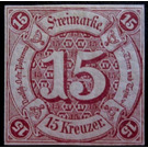 Numeral in Circle - Germany / Old German States / Thurn und Taxis 1859 - 15