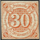 Numeral in Circle - Germany / Old German States / Thurn und Taxis 1859 - 30