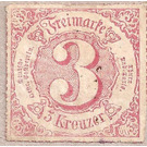 Numeral in Circle - Germany / Old German States / Thurn und Taxis 1866 - 3