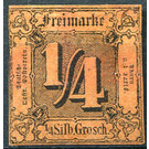 Numeral in square - Germany / Old German States / Thurn und Taxis 1854