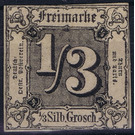 Numeral in square - Germany / Old German States / Thurn und Taxis 1858