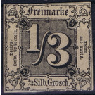 Numeral in square - Germany / Old German States / Thurn und Taxis 1858