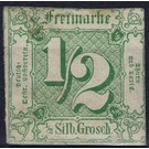 Numeral in square - Germany / Old German States / Thurn und Taxis 1859