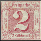 Numeral in square - Germany / Old German States / Thurn und Taxis 1861 - 2