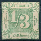 Numeral in square - Germany / Old German States / Thurn und Taxis 1863