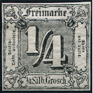 Numeral in square - Germany / Old German States / Thurn und Taxis 1864