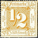 Numeral in square - Germany / Old German States / Thurn und Taxis 1865