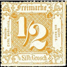 Numeral in square - Germany / Old German States / Thurn und Taxis 1865