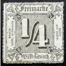 Numeral in square - Germany / Old German States / Thurn und Taxis 1865