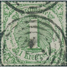 Numeral in square - Germany / Old German States / Thurn und Taxis 1866 - 1