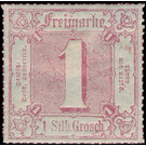 Numeral in square - Germany / Old German States / Thurn und Taxis 1866 - 1