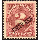 Numeral of value - Caribbean / Puerto Rico 1899 - 2