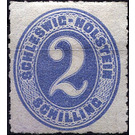 Numerals - Germany / Old German States / Schleswig Holstein & Lauenburg 1864 - 2