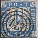 Numerals - Germany / Old German States / Schleswig Holstein & Lauenburg 1864