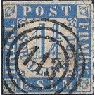 Numerals - Germany / Old German States / Schleswig Holstein & Lauenburg 1864