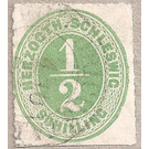 Numerals - Germany / Old German States / Schleswig Holstein & Lauenburg 1865