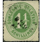 Numerals - Germany / Old German States / Schleswig Holstein & Lauenburg 1865