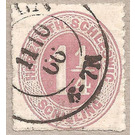 Numerals - Germany / Old German States / Schleswig Holstein & Lauenburg 1865