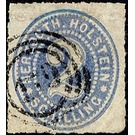 Numerals - Germany / Old German States / Schleswig Holstein & Lauenburg 1865 - 2