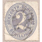 Numerals - Germany / Old German States / Schleswig Holstein & Lauenburg 1865 - 2