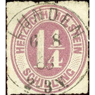 Numerals - Germany / Old German States / Schleswig Holstein & Lauenburg 1866