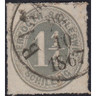 Numerals - Germany / Old German States / Schleswig Holstein & Lauenburg 1867