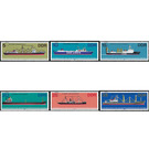 Ocean-going vessels  - Germany / German Democratic Republic 1982 Set