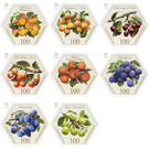 Old fruit varieties: Stone fruit  - Liechtenstein 2017 Set