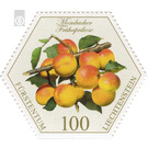 Old fruits: stone fruit - Mombacher Frühaprikose  - Liechtenstein 2017 - 100 Rappen