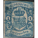 Oldenburg coat of arms - Germany / Old German States / Oldenburg 1861 - 1
