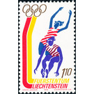 Olympic games  - Liechtenstein 1976 - 110 Rappen