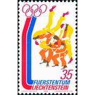 Olympic games  - Liechtenstein 1976 - 35 Rappen