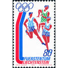 Olympic games  - Liechtenstein 1976 - 80 Rappen