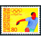 Olympic games  - Liechtenstein 1984 - 80 Rappen