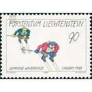 Olympic games  - Liechtenstein 1987 - 90 Rappen