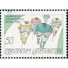 Olympic games  - Liechtenstein 1988 - 50 Rappen