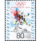 Olympic games  - Liechtenstein 1991 - 80 Rappen