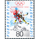 Olympic games  - Liechtenstein 1991 - 80 Rappen