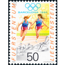 Olympic games  - Liechtenstein 1992 - 50 Rappen