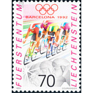 Olympic games  - Liechtenstein 1992 - 70 Rappen
