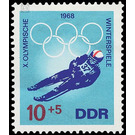 Olympic Winter Games, Grenoble  - Germany / German Democratic Republic 1968 - 10 Pfennig