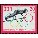 Olympische Winterspiele, Innsbruck: Skispringen   - Germany / German Democratic Republic 1963 - 20 Pfennig