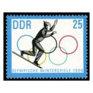 Olympische Winterspiele, Innsbruck: Skispringen   - Germany / German Democratic Republic 1963 - 25 Pfennig