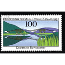 Opening of the Main-Danube Canal 1992  - Germany / Federal Republic of Germany 1992 - 100 Pfennig