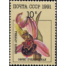 Ophrys apifera - Bee Orchid - Russia / Soviet Union 1991 - 10