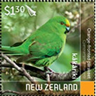Orange-Fronted Parakeet (Cyanoramphus malherbi) - New Zealand 2020 - 1.30