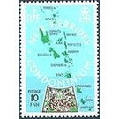 Overall Map of the New Hebrides - Melanesia / New Hebrides 1978 - 10