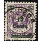 Overprint: 15 Centy - Germany / Old German States / Memel Territory 1923 - 15