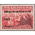 overprint-20 years Lithuania - Germany / Old German States / Memel Territory 1939 - 15